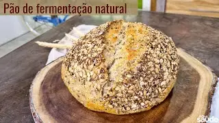 Receita: Pão de fermentação natural (09/12/22)