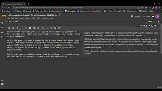 The simple explanation of support vector regression under 4 minutes