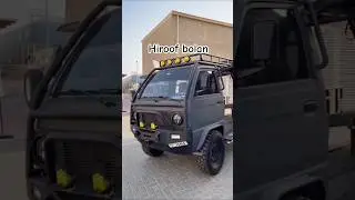 Hiroof Bolan Modified 🚐 | Luxury Interior & Stylish Exterior Look #cultuscar #cultusvxr