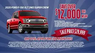 Customer Appreciation | 2020 Ford F-150
