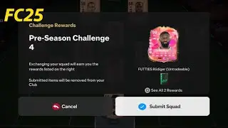 #EA SPORTS #FC25 #UT #SBC  Pre-Season challenge  4