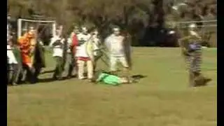 How not to charge a shield wall