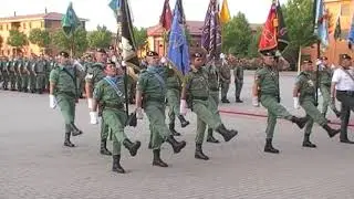 PARADA MILITAR EN EN XVI ENCUENTRO DE VETERANOS PARACAIDISTAS