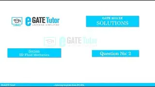 GATE 2019 XE (B) Solutions || If u and v are velocity components,...|| Fluid Mechanics || Q2