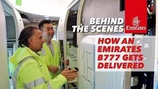 За кулисами &mdash; как доставляется Emirates B777?