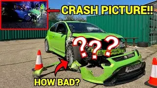 HOW BAD IS THE DAMAGE ON MY CRASHED FORD FOCUS RS MK2 2.5??