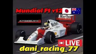 🟢 Mundial F1 v12 de 1995 , Ayudas reales ia100% Agresividad. 🏁 🇯🇵Sukuka 1995 y 🇦🇺Adelaida 1988