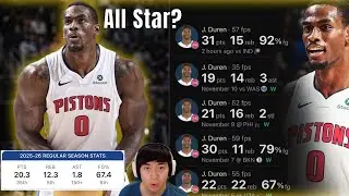 Jalen Duren&rsquo;s All Star Leap?! 🔥 | Nearly Perfect Game, 20+ Rebound Night & Career High Explosion