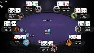 New Year Series 90-H: $1K Aziz.Mancha | drew.derzh | StupidFr3nch - Final Table Replays
