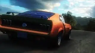 Ford Mustang 302 Rural road with Cops - Need for Speed  The Run