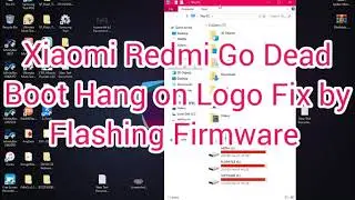 xiaomi redmi go flashing firmware without box or dongle 100% clean flash