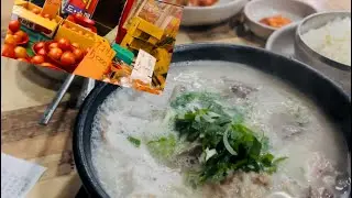 My favorite Local market 🇰🇷eating korean hot soup, आज एक्लै घुम्दै❤️