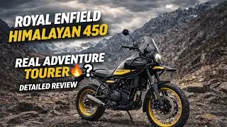 Himalayan 450 Review | Mileage, Suspension, TFT, Ground Clearance | Honest Review