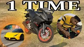 1 Time Hard Work, Lifetime Luxury! 🔥 | Bike & Supercar Dream Journey ||R1_rider 