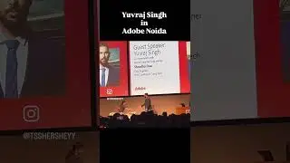 Yuvraj singh in Adobe Noida #yuvi #yuvrajsingh #adobenoida #adobe #adobeforall #office