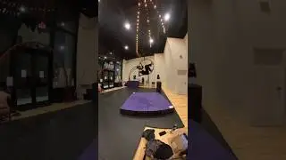 Working on a new aerial hoop transition ☺️ #aerialhoop #lyrahoop #circus #shortsfeed