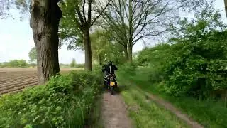 Random sandtrails In the Netherlands, with the KTM390 Adventure and the Royal Enfield Himalyan
