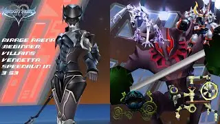 [WR] KINGDOM HEARTS BBSFM Mirage Arena: Villains' Vendetta (Aqua, Beginner) in 3:53