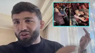 Арман Царукян объяснил, почему он ударил фаната во время ухода с UFC 300 | &laquo;Хотел сломать палец&raquo;