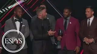 Julian Edelman Takes Dig At Peyton Manning During Patriots' Best Game Speech | The ESPYS | ESPN