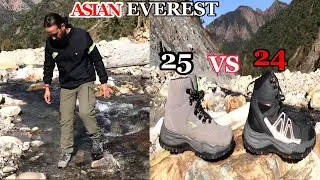 Best Trekking shoes Showdown ASIAN EVEREST 25 VS ASIAN EVEREST 24