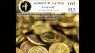 Post Sale Result Nusantara Auction #71 #coins series #numismatik #uangkuno #uangkunoindonesia