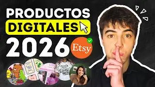 5 TENDENCIAS de Productos Digitales Para Vender en Etsy en 2025