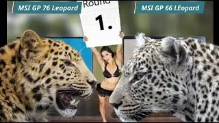 MSI GP76  vs MSI GP66 Leopard Notebook Challenge 2021