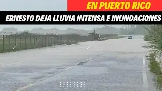 Alerta por #inundaciones en #puertorico #tormenta #tropical #Ernesto
