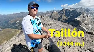 Pico TAILL&Oacute;N (3.144 m.), desde Bujaruelo-Brecha Rolando-Sarradets-Ordesa-Pirineos-Senderismo-Monta&ntilde;a
