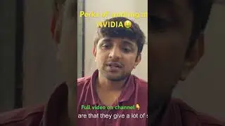 Perks of working at nvidia #iitbombay #careerjourney #technicalinterview #campusrecruitment