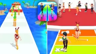 Dancing Race!! All Levels GamePlay ( Android/Ios ) #1