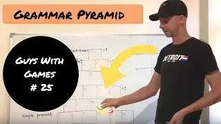 ESL games (GWG) # 25 Grammar Pyramid - No Prep