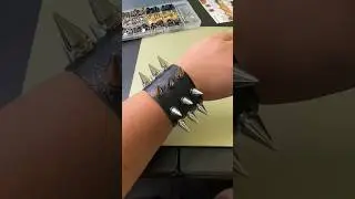 watch me make a spiked cuff! #diy #diyaccessories #jewelry