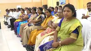 TDP COORDINATION MEETING BY AP CM & OTHERS AT GRIEVANCE HALL NEAR RESIDENCE ON 14032018