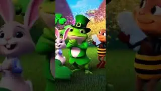 🐸🍀 Leap with the lucky frog in this fun song! #nurseryrhymesinenglish #theanimalchannimal