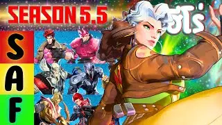 จัด Tier List ทุกตัวละคร!! ตัวไหนโกงสุด (SEASON 5.5) | Marvel rivals