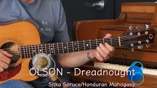 Olson Dreadnought - Sitka Spruce/Honduran Mahogany (1989)