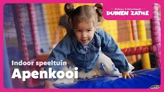 🐒 Klimmen en klauteren in de Apenkooi | Indoor speeltuin | Duinen Zathe