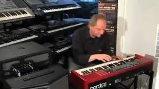 JustMusic's Philip zeigt die Nord Combo C2 Orgel mit motion Sound Leslie