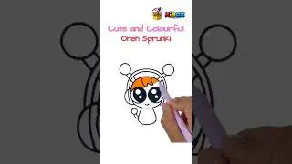 How To Draw a Super Cute Oren from Sprunki &ndash; Adorable Character Art #kibox #drawing #shorts #art