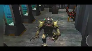 There's something wrong with the mutated rancor in Jedi Academy...