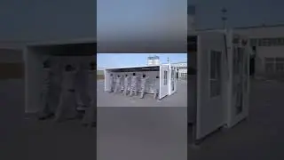 PREFAB HOUSE~ Easy setup!  Customized!  Container transportation!