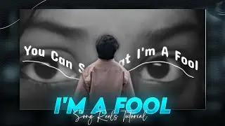 Instagram Trending I&rsquo;m A Fool Video Template | Eyes Background Video Editing | Light motion