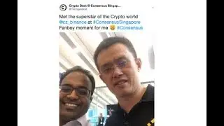Crypto Dost meets Binance CEO Changpeng Zhao - Lessons learnt from CZ at Consensus Singapore session