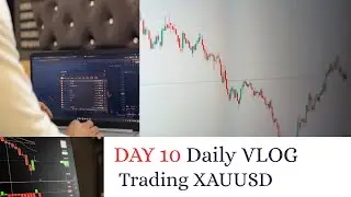Day 10 Trading Gold | Xauusd Scalping | Daily Vlog | XM Broker