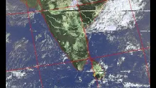 The beautiful sound and photos from the NOAA 18 weather satellite above sri lanka