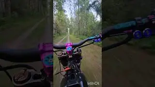 💜⭐️ EBMX X9000 Surron LBX insta SurronXgirl👈 #surron #surronlightbee #talaria #ebike #ebmx #fast