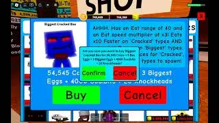 Getting the Biggest Cracked Bas Pet! Shoot And Eat Noobs