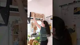 Hangboard Aufh&auml;ngung f&uuml;r T&uuml;rrahmen f&uuml;r Klettertraining - Clevo Door